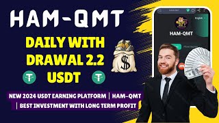 New Usdt Earning Site | Usd Mining Site 2024 | Best Investment Usdt Earning Website