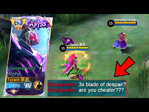 ALPHA WTF LIFESTEAL AND DAMAGE CHEAT BUILD | NEW INSANE TRICK TO DOMINATE - Mobile Legends