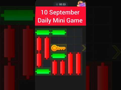 10 September Mini Game  & Daily Cipher Code  | today's mini game  | Hamster kombat Daily Cipher Code