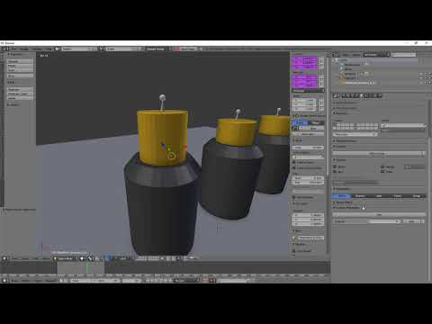 Blender "Make Object Shake" Addon (PoseBone)