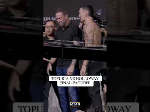 Ilia Topuria vs. Max Holloway Final #UFC308 Faceoff