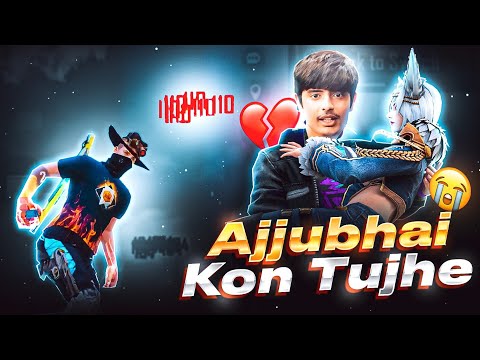 Total Gaming Ajjubhai Kaun Tujhe Sad Song Free Fire Montage 😭💔 | free fire song | free fire status