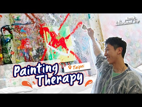 Stress-Free Painting: A Creative Getaway in Taipei 🎨 | 📍𝑻𝒂𝒊𝒑𝒆𝒊 | Whirlwind Trip