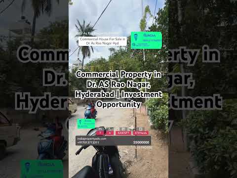 Commercial Property in Dr AS Rao Nagar Hyderabad Investment Opportunity