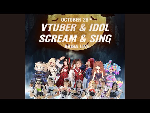 Singing spooky songs together✨ 【AKIBA LIVE CONCERT】