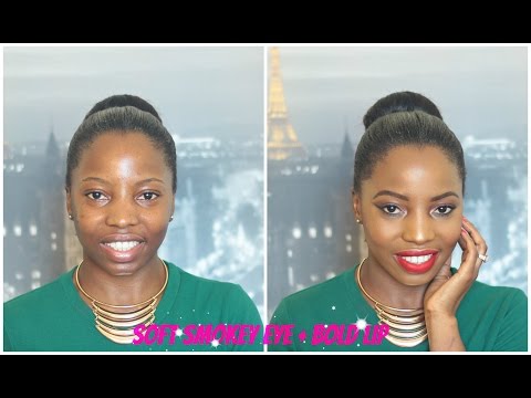 SOFT EYE & BOLD LIP LOOK | JOY QUINT