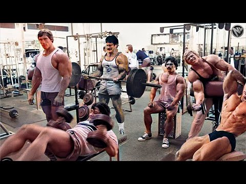 THE GYM VIBE IN THE 70S AND 80S - TIME FOR A REAL WORKOUT - OLD SCHOOL BODYBUILDING TRAINING