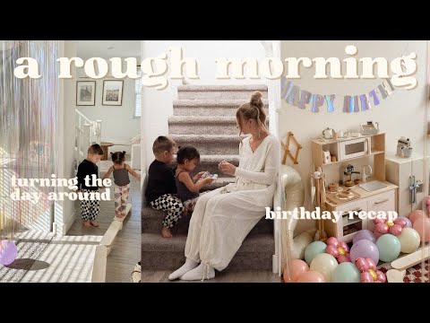 a rough morning, bday recap, 75 hard again... + more! | sahm vlog