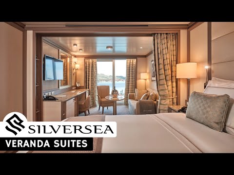 Silver Muse | Veranda Suite Categories Walkthrough Tour & Review | Silversea Cruises | 4K | 2024