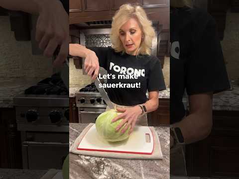 Let’s make Sauerkraut! It’s so easy! #fermentedfoods #sauerkraut #cabbage