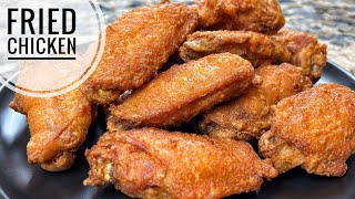 Fried Chicken Wings Recipe | Tasty, Garlicky and Crispy Chinese Fried Chicken Recipe