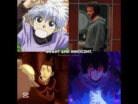 Infant and Innocent★#hxh #wolverine #atla #bsd #killuazoldyck #xmen #zuko #akutagawaryunosuke #edit