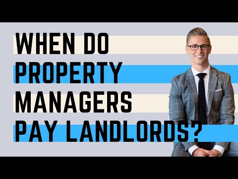 When Can I Expect My Rent From My Property Manager?