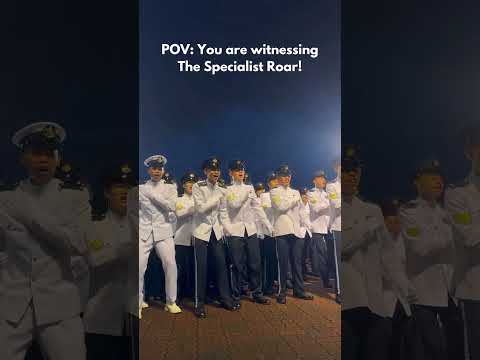 POV: you are at the recent Specialist Cadet Graduation Parade!