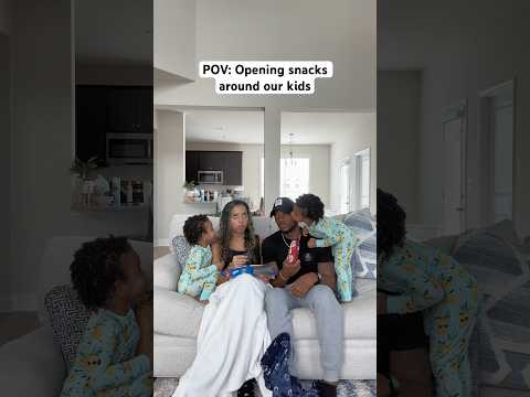 POV: Opening snacks around our kids 🤣 #parentlife #comedy #family