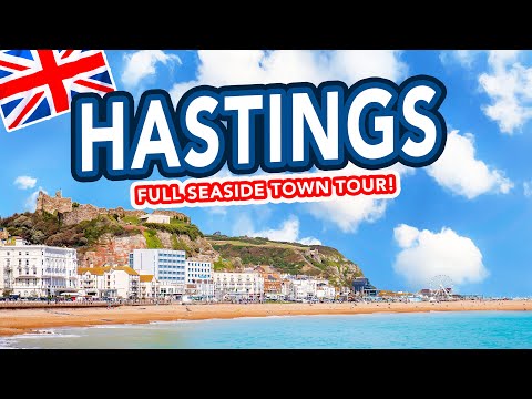 HASTINGS | A full tour of the amazing seaside holiday town of Hastings England