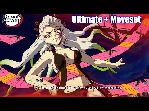 Demon Slayer Daki Moveset & Ultimate - Kimetsu No Yaiba The Hinokami Chronicles