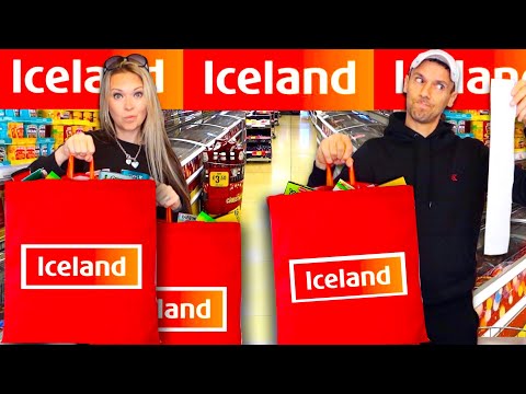 Can we BUY our WEEKLY FOOD SHOP from ICELAND for £30? *grocery haul