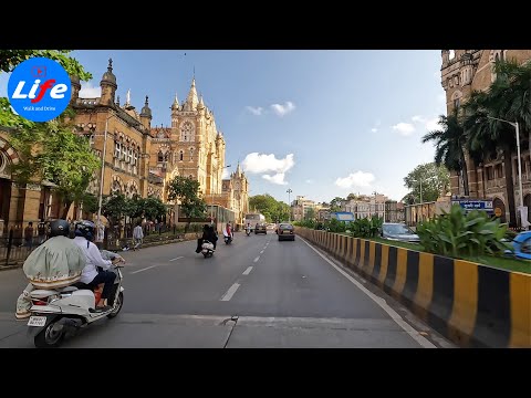 4K Drive in Mumbai - From Byculla to Hutatma Chowk