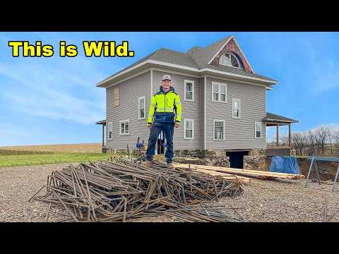 Restoring A $7,000 Mansion: Building The Most Overkill Foundation Ever!