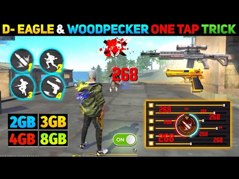 Perfect Aim Lock Trick 🎯 | Desert Eagle Headshot Trick | Free Fire Mein Headshot Kaise Mare