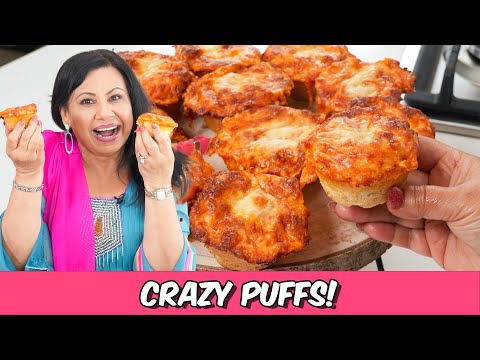 New Party! Kids Lunchbox or Snack Idea! ￼Little Caesars Crazy Puffs ￼Recipe in Urdu Hindi - RKK