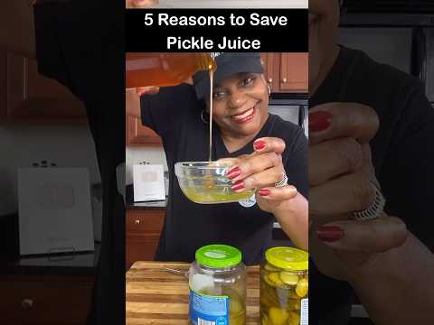 5 Reasons to Save Pickle Juice! #shorts