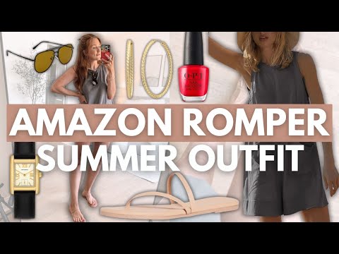 AMAZON SUMMER OUTFIT | BEST Amazon Romper | Try On Haul Today | Amazon Summer Haul