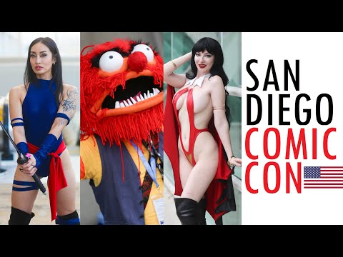 THIS IS COMIC-CON SDCC 2023 SAN DIEGO COMIC CON 2023 BEST COSPLAY MUSIC VIDEO BEST COSTUMES SEXY