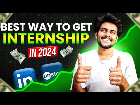 How to Get Internship in 2024 || Telugu