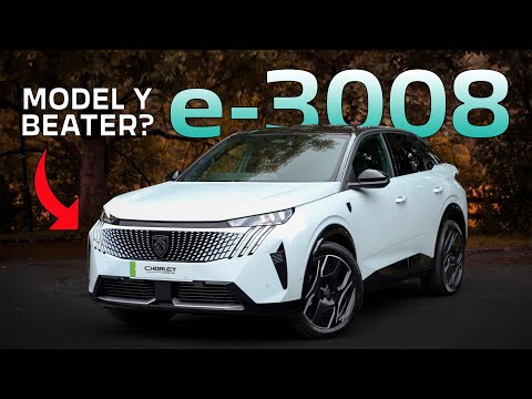 New Peugeot e-3008 Review - BIG electric SUV with even BIGGER range!