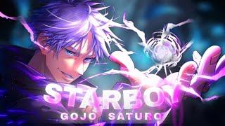 Gojo Saturo amv edit | Starboy | [EDIT/AMV]