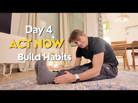 Day 4: The One-Minute Rule for Building Discipline | Evening Stretch Challenge