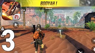 Garena Free Fire: Kalahari Gameplay Walkthrough Part 3 - New Map Kalahari2020 [iOS/Android Games]