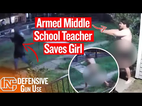 Armed Middle School Teacher Saves 15-Year-Old Girl From Sexual Assault