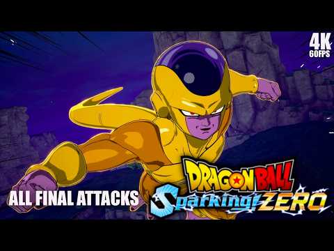 Frieza's Final Attacks in Dragon Ball Sparking Zero!