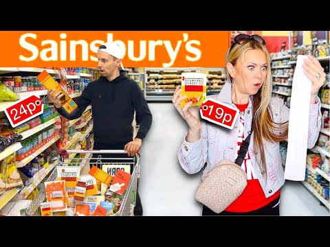 ONLY buying the CHEAPEST item from each aisle! EXTREME BUDGET food haul