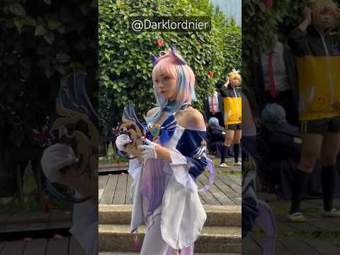 Genshin Impact Sangonomiya Kokomi cosplay#trend#genshinimpact#genshin#genshinimpactindonesia#anime