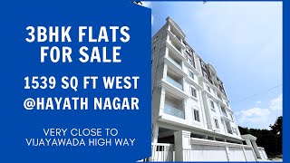 3BHK Flat for Sale Near Hayath Nagar | Flats For Sale in Hayath Nagar | Lectures Colony Flats Sale