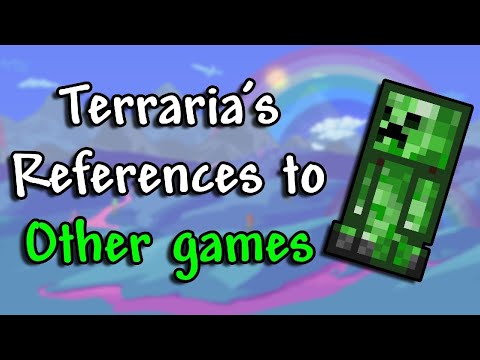 Terraria's references to other games