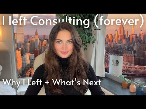 I left consulting (forever) | Why I left, my professional journey, and what I’m doing next