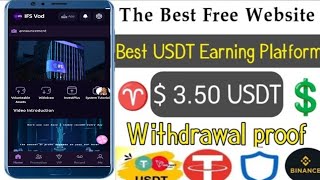 New Usdt Site 2024 | Best usdt investment platform 2024 | New usdt earning Weabsite | Usdt earning