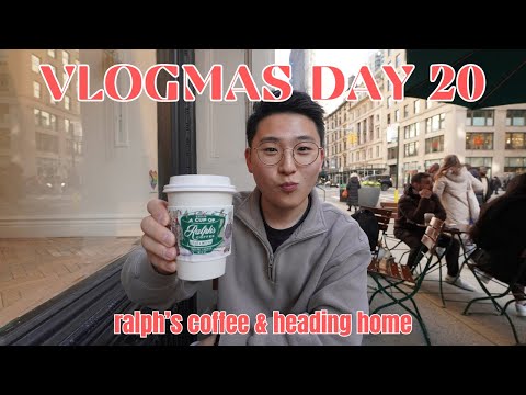 ralph’s coffee & heading home | #vlogmas day 20