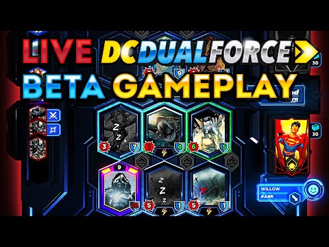 DC Dual Force 24/7 Beta Day #2 - Too Many Decks To Play! Starting with Green Lanterns I think :)