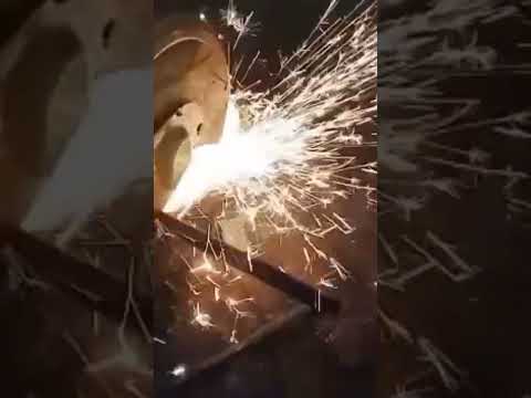 40×8mm patti cutting welding shots video