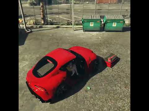 "Crash and Burn: My Expensive Mistake in GTA 5's Supra"