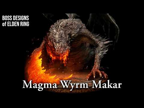 Magma Wyrm Makar | Boss Designs of Elden Ring #13