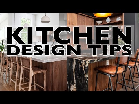 Kitchen Design Tips // Maximize your kitchen storage and functionality with these tips!