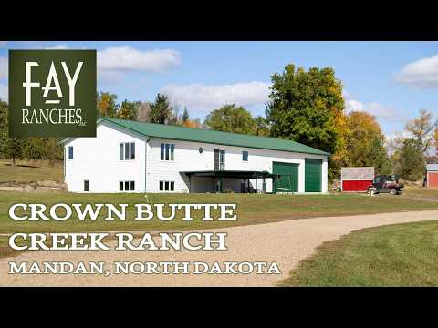 North Dakota Ranch For sale | Crown Butte Creek Ranch | Mandan, ND