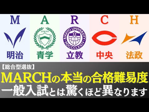 【最新版】MARCH本当の序列はこれだ！難易度や教育充実度から徹底考察！穴場学部も紹介！